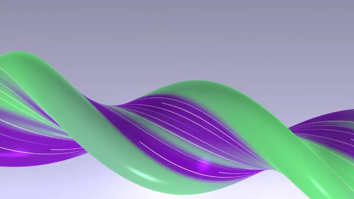 Flowing Ribbon 2