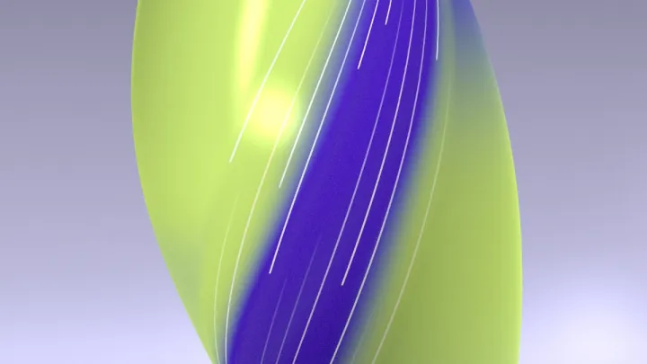 Flowing Ribbon 6