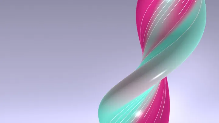 Flowing Ribbon